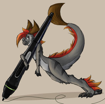 $40 (coloured sketch)