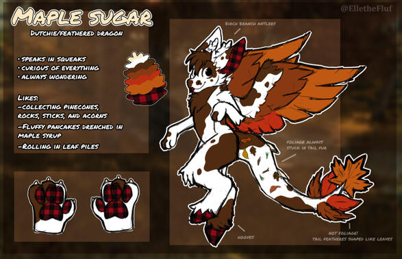 $60 (single fullbody, additional paw closeups)